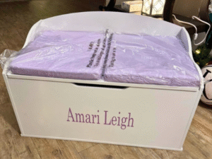 DIBSIES Personalized Creative Wonders Toy Box, Signature Series for Girls