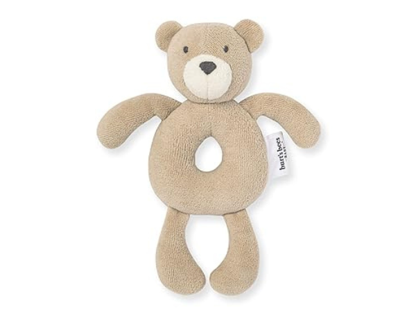 Burt’s Bees Baby Organic Cotton Rattle Toy 1