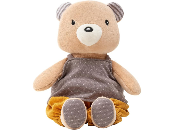 Cuddle Corner 7″ Organic Cotton Bear Plush 1