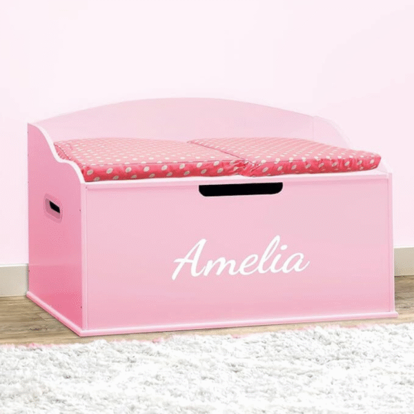 DIBSIES Personalized Toy Box - Color Pink 2