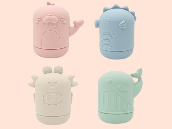 Ginbear Silicone Baby Bath Toys 1