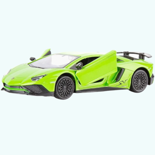 Lamborghini Aventador Figure green