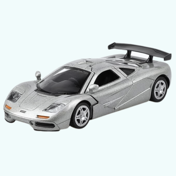 Mclaren F1 Figure Silver
