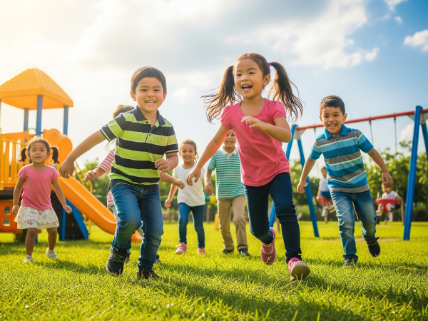 Outdoor & Active Play Getting Them Moving