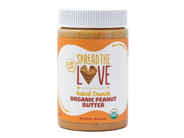 Spread The Love Naked Organic Peanut Butter (CreamyCrunchy)